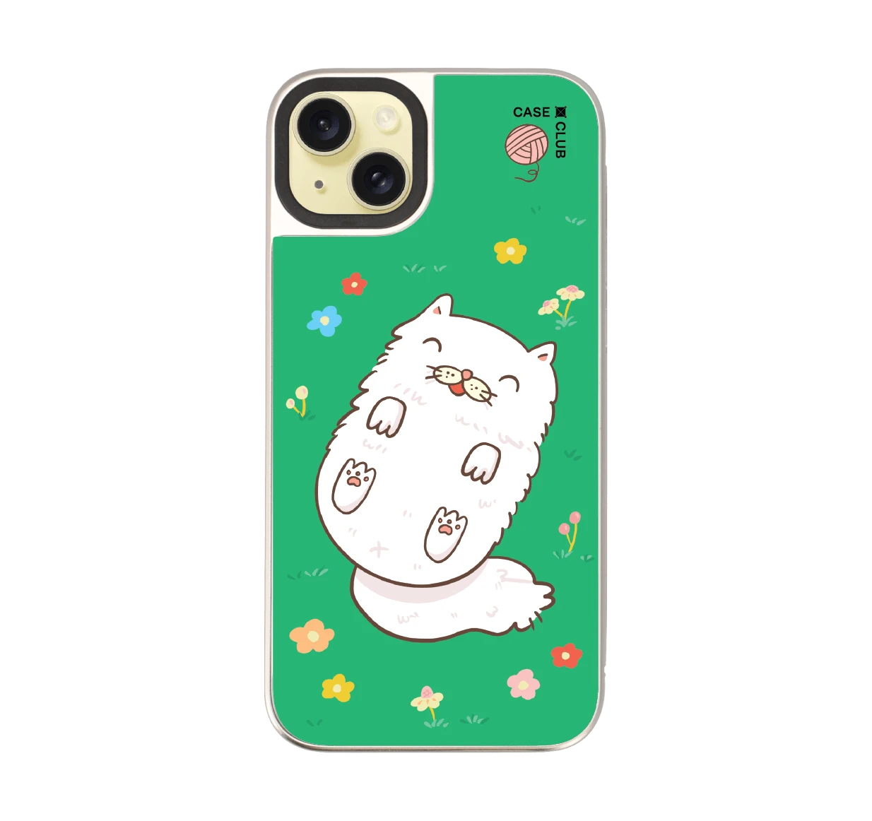 persian cat in the garden